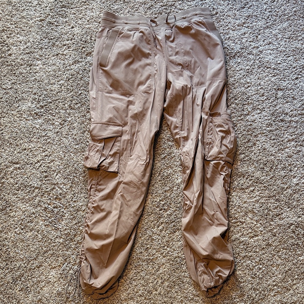 lululemon athletica Brown Cargo Joggers